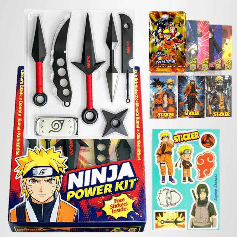 KASHSELL Naruto Anime Ninja Kit Toy Action Kunai Boys Girls Birthday Gift Mega Combo(Multicolor)