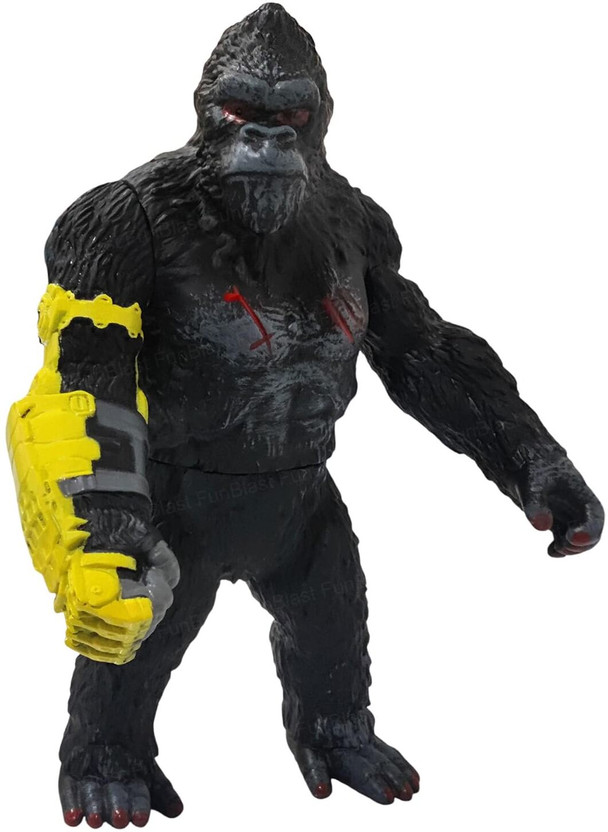 FunBlast Gorilla Action Figure Toy for Kids – Black Gorilla Toy, Toys for Boys 3+Years, S(Multicolor)