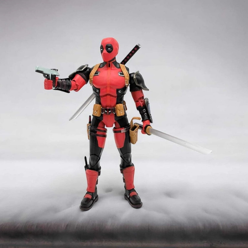 GT Gala Time Deadpool Collectible Action Figure 17cm - Premium Quality Movable joints(Multicolor)