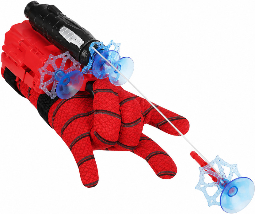 XohnyStore Spider Web Shooter Launcher Glove for Kids, Suction Dart Wrist Toy(Multicolor)