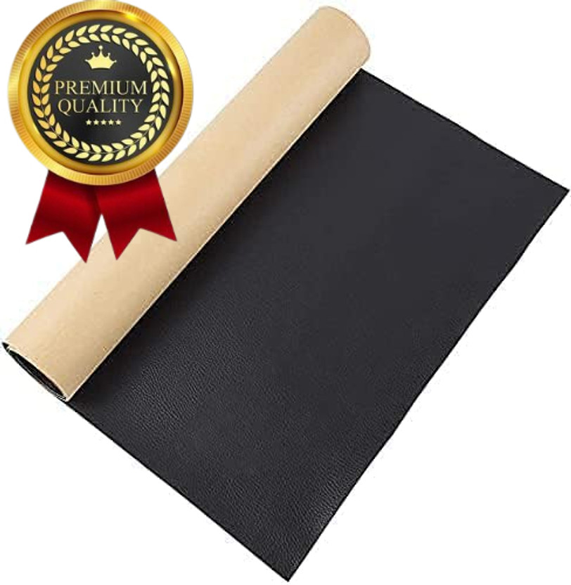 KITCHEN RAKSHAK Vinyl & Leather Repair Patch(Set of 1, Black)