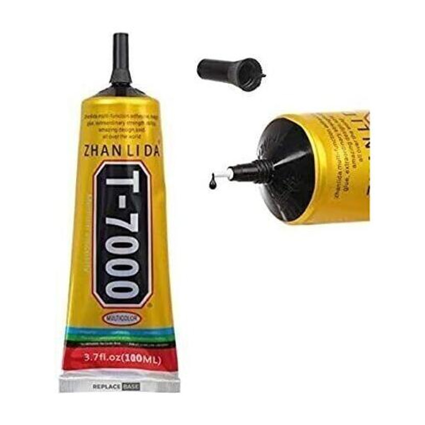 Fashion Crazz T7000 Best strong adhesive glue for mobile Repairing Adhesive glue(Set of 1, Black)