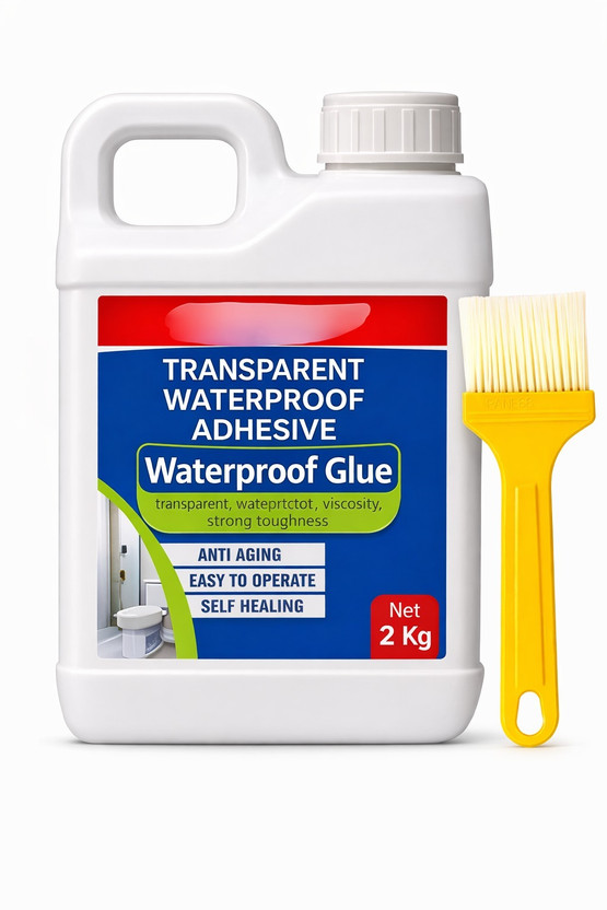 STYLEORIANS Waterproof Glue Clear Gel Bathroom Roof Top Concrete No Leak Adhesive (2 KG) Adhesive(2 kg)