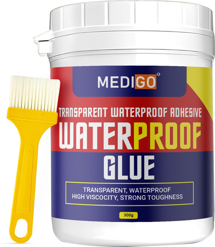 Medigo Invisible Waterproof Glue Clear Gel Bathroom Roof Top Leak Adhesive Adhesive(300 ml)