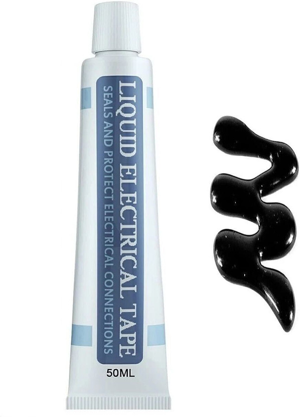 mapperz mapperz Liquid Electrical Tape, Easy Use Protective, Airtight, Waterproof, Flexible Adhesive(50 ml) - Flipkart Deal