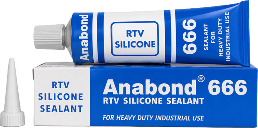 anabond 666 Silicone & Sealant Gasket for Automotive & Industrial Applications Adhesive(100 g)