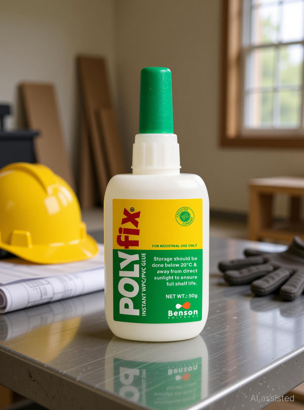 POLYFIX WPC Glue & PVC Glue (WPC Foam Board Instant Adhesive) 50 gm Adhesive(50 g)