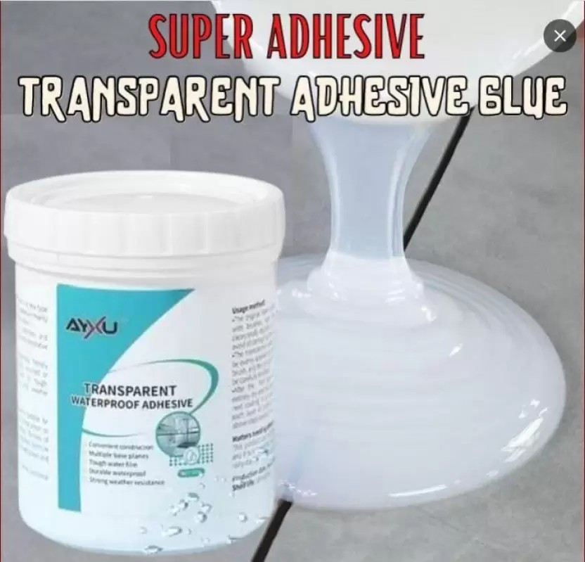 SEL Invisible Waterproof Glue Clear Gel Top Concrete Wall Water Repellent Adhesive(300 ml)