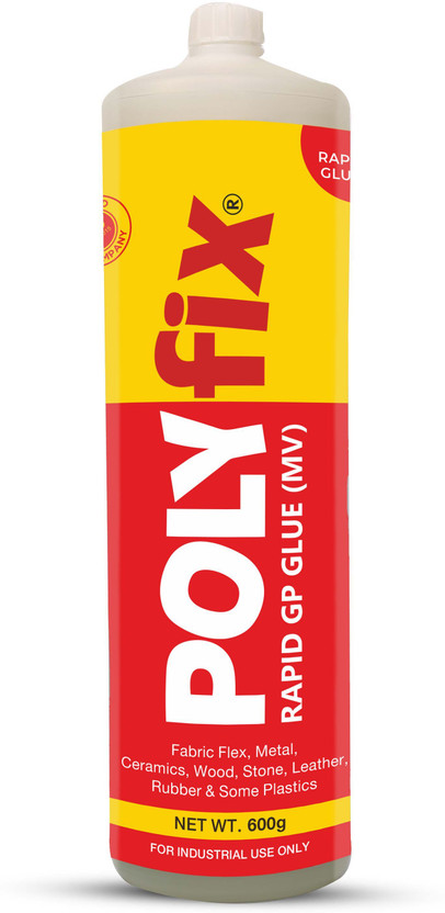 POLYFIX Rapid GP Glue(MV) for Rubber O-rings in electric metre, Gasket pasting-BULK PACK Adhesive(600 g)