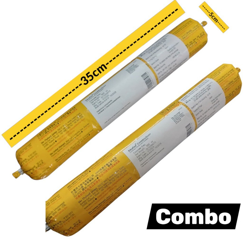 Sika Sikaflex Construction+ Sealant -combo pack Adhesive(600 ml)