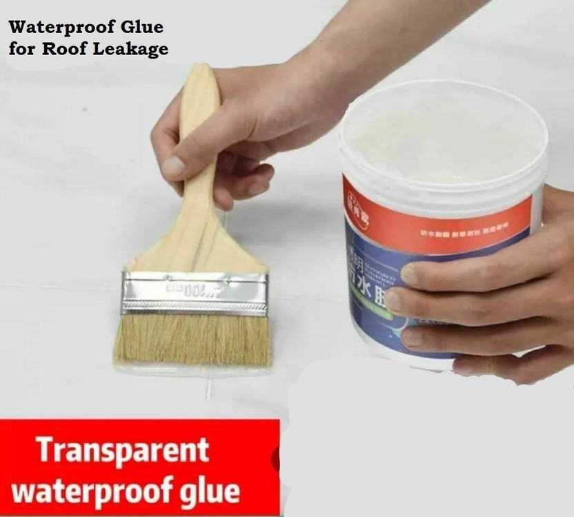 JERITO rebel adhesive Waterproof Transparent Glue with brush Leaking Sealant Adhesive(300 g)