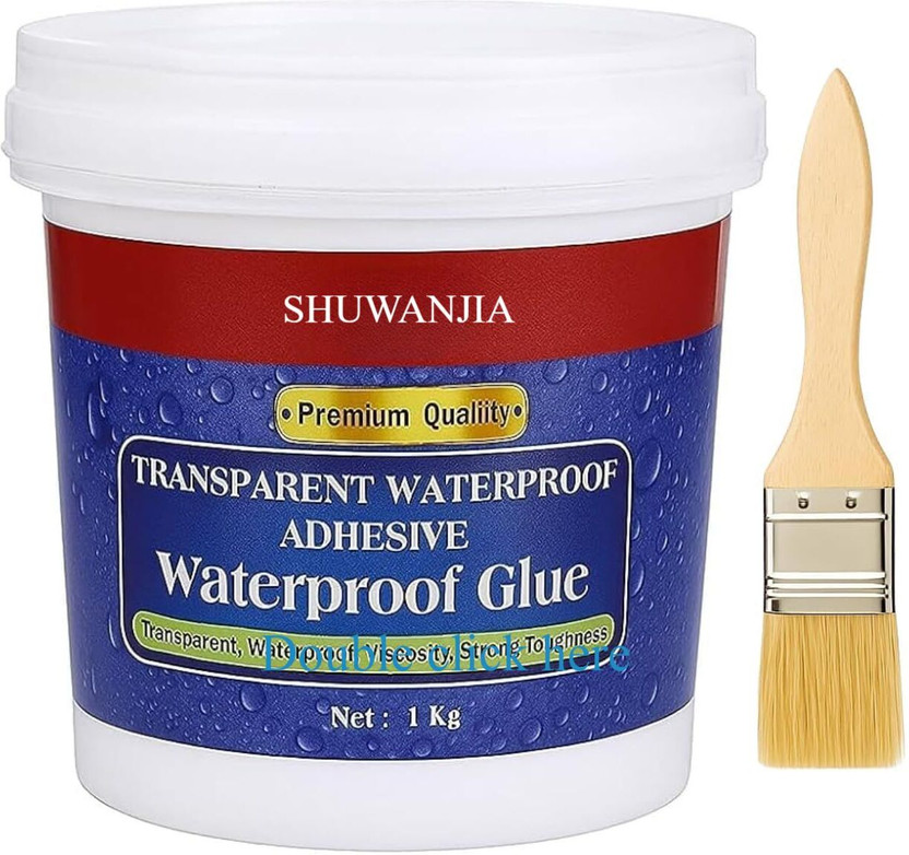 SHUWANJIA SHUWANJIA Transparent Waterproof Adhesive Glue for Roof, Wall Crack & Terrace 1 Kg Adhesive(1000 ml) - Flipkart Deal