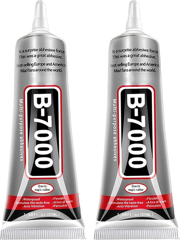 AAHISHAN B-7000 Multi-Purpose Transparent Glue for Jewellery, Shoes, Toys, Bag, Crafts Glue(100 ml)