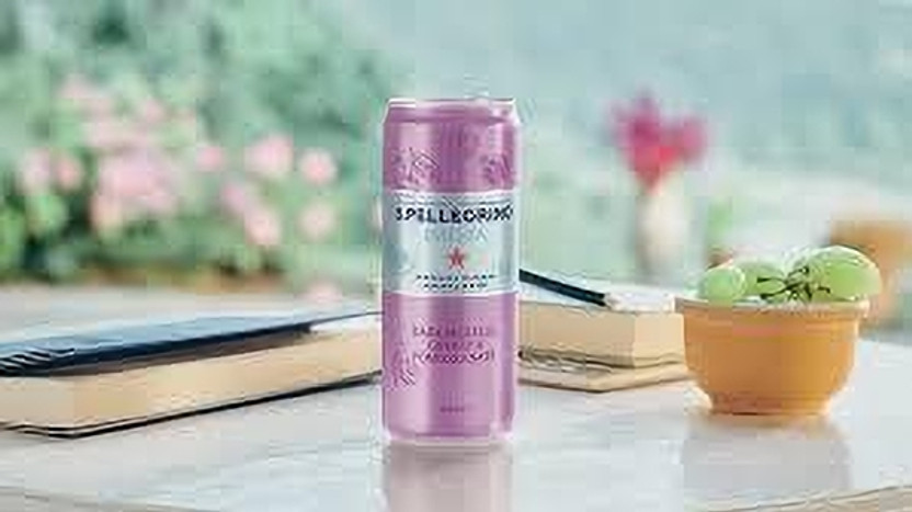 SAN PELLEGRINO Essenza Dark Morello Cherry & Pomegranate 330ml Can(330 ml)