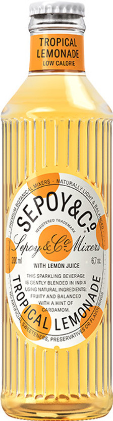 Sepoy & co Tropical Lemonade Glass Bottle(200 ml)