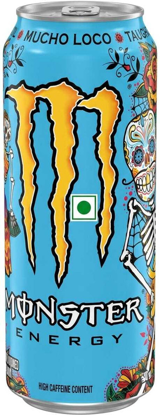 febora foods Energy Mucho Loco Mango Carbonated Beverage(500 ml)