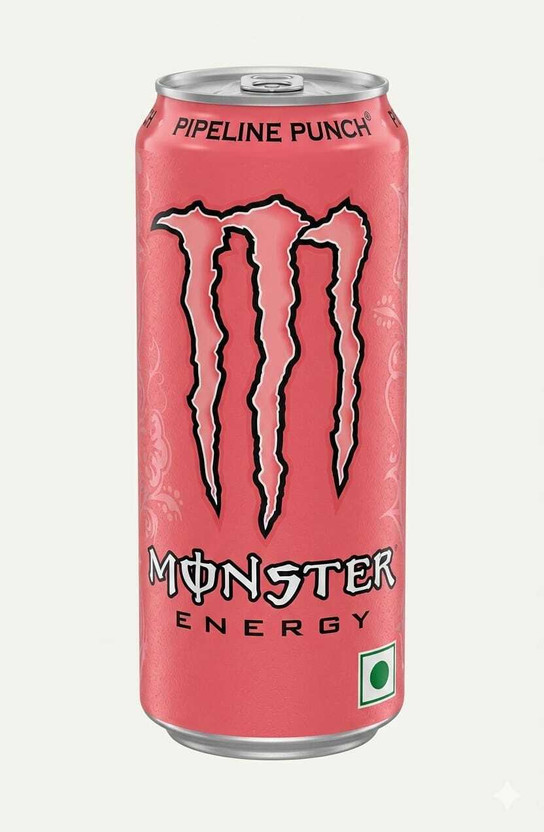 febora foods Monster Energy Pipeline Punch Carbonated Drink With A Refreshing Punch Flavor Can(500 ml)