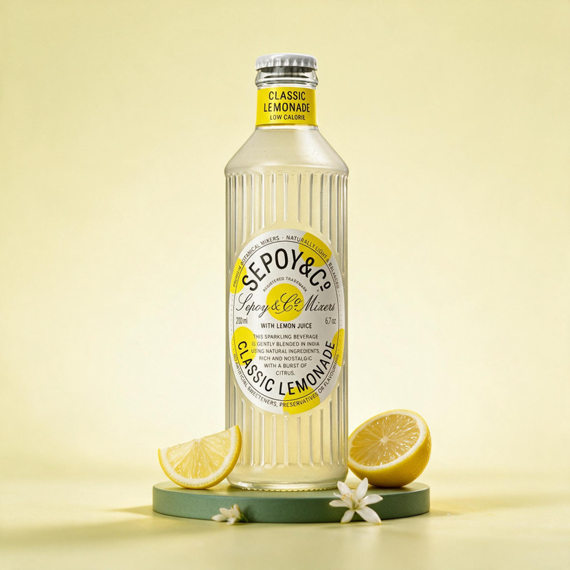 Sepoy & co Classic Low Calorie Lemonade Mixer(200 ml)