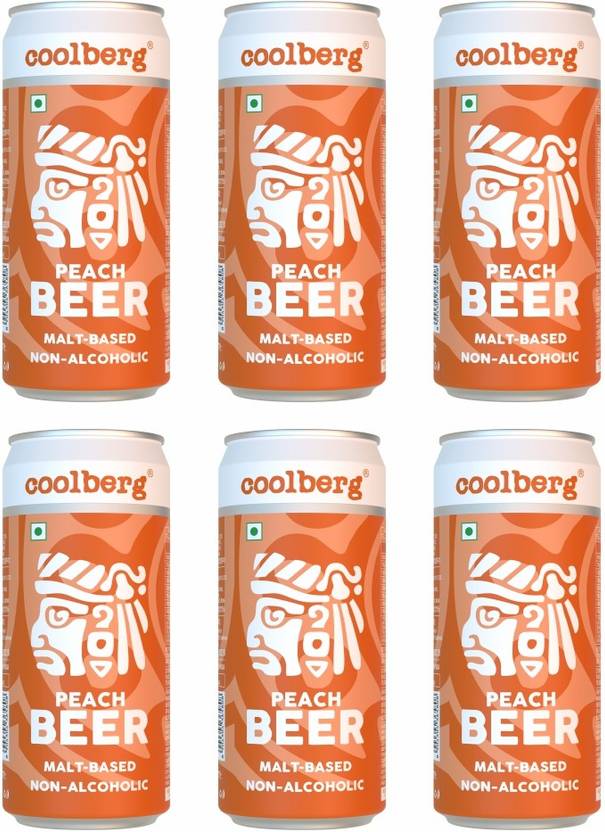 coolberg Peach NonAlcoholic Beer Can Price in India Buy coolberg