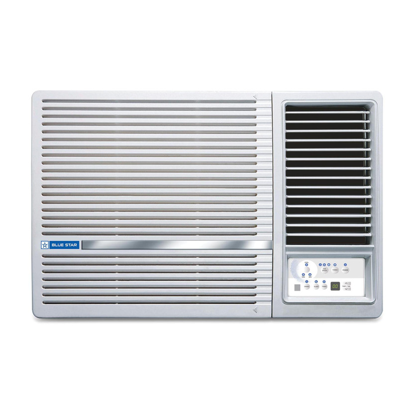 Blue Star 2026 Model 1.5 Ton 5 Star Window Inverter AC(WIA518LXU, White)
