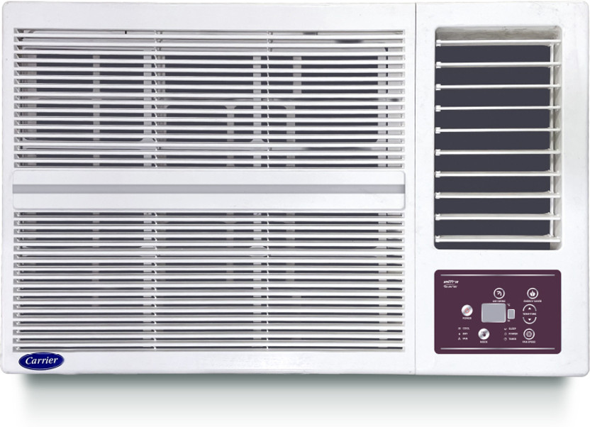 CARRIER 2026 Model 1.5 Ton 5 Star Window Inverter Turbo mode for Faster Cooling, Energy Saver Mode, Dry Function for Monsoons, Auto Timer and Dust Filter AC(CIW19SC5R36F0, White)