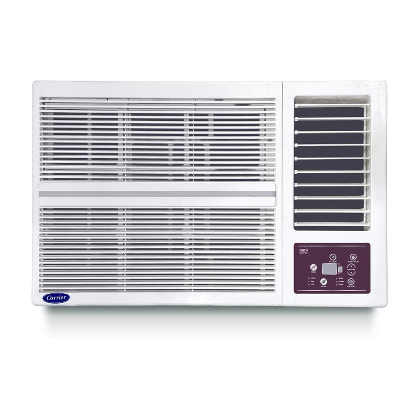 CARRIER 2026 Model 1.5 Ton 5 Star Window Inverter Turbo mode for Faster Cooling, Energy Saver Mode, Dry Function for Monsoons, Auto Timer and Dust Filter AC(CIW19SC5R36F0, White)