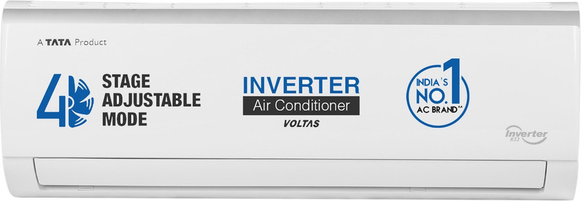 Voltas 2024 Model 1.5 Ton 5 Star Split Inverter AC(185V Vectra Elite(4503617), White)