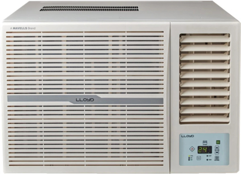 Lloyd 2025 Model 1.5 Ton 3 Star Window Fixed Speed AC(GLW18C3YWSEW, White)