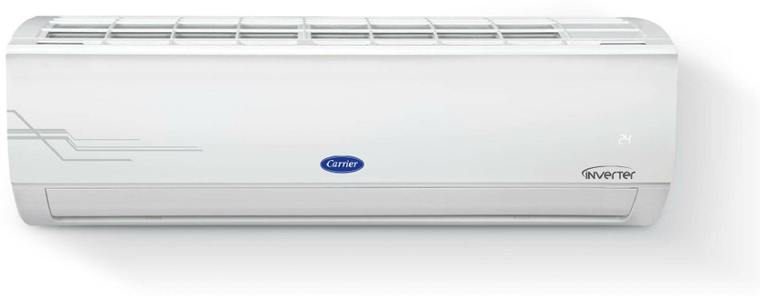 CARRIER 2022 Model 1.2 Ton 5 Star Split Inverter Auto Cleanser, Dual Filtration with HD and PM2.5 Filter AC(14K 5 STAR ESTER CXi INVERTER R32 SPLIT AC, White)