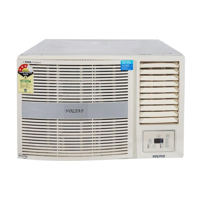 Voltas 2025 Model 1.5 Ton 3 Star Window Inverter AC(183V VERTIS PEARL(4011470), White, Grey)