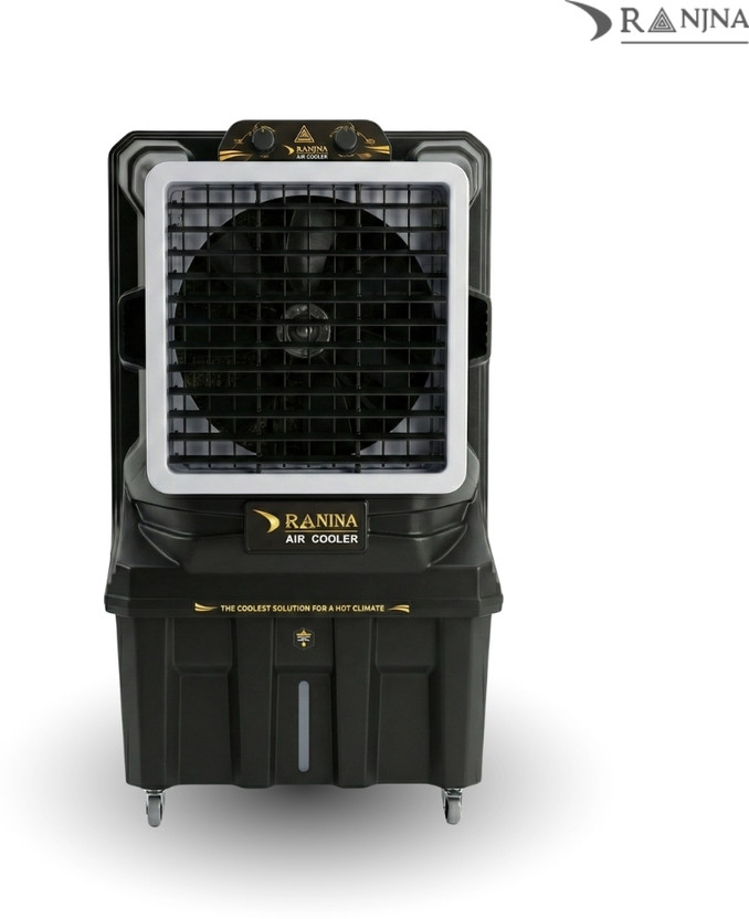 Ranjna 150 L Desert Air Cooler(Black, 150L Industrial Air Cooler | 350W Heavy-Duty Motor)
