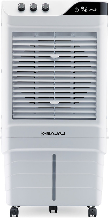 BAJAJ 90 L Desert Air Cooler for Larger Room Big Ice Chamber High-Speed Cooling 90Ft Air Throw Inverter Compatible(White, DMH90 Neo)