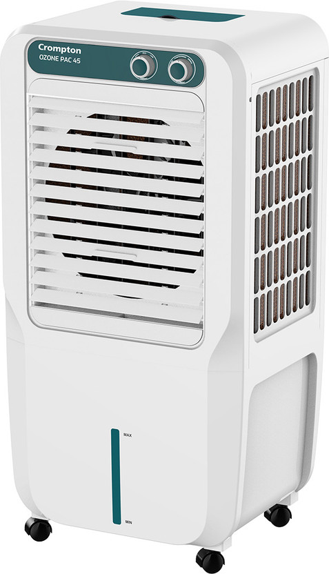 Crompton 45 L Room/Personal Air Cooler(White, Teal, ACGC-OZONEPAC45)