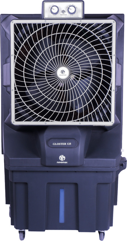 novamax novamax 125 L Desert Air Cooler(Grey, Gloster 125 L Desert Air Cooler With Powerful Air Throw, Honeycomb Cooling) - Flipkart Deal