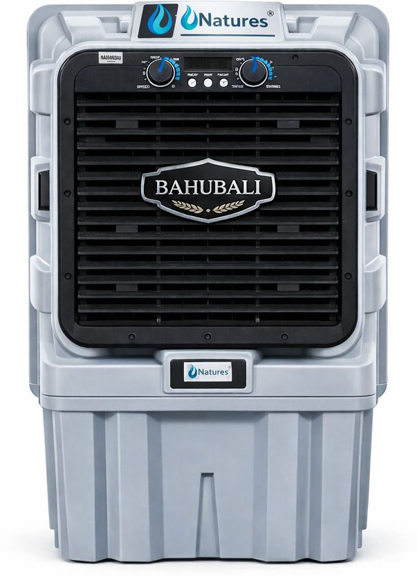 Natures 150 L Desert Air Cooler(Grey, Bahubali 150 L Desert Cooler Grey – High Air Delivery for Hall, Commercial Use)
