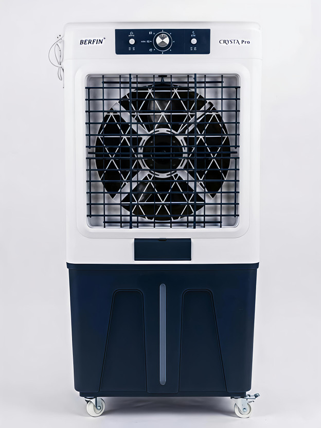 BERFIN 100 L Desert Air Cooler(White, Portable Air Cooler for Home & Office | High Air Delivery B74)