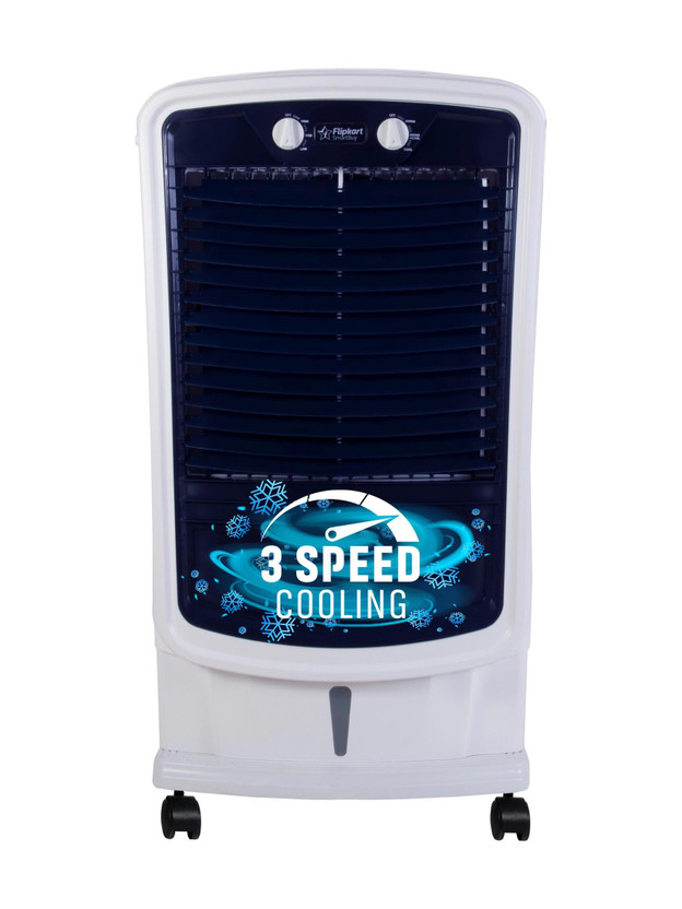 Flipkart SmartBuy 60 L Desert Air Cooler 200hr Endurance Test, Ice Chamber(White, Blue, Snowbreeze 60)