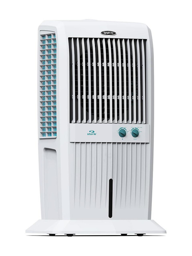 Symphony Symphony 70 L Desert Air Cooler with 3 side Honeycomb Cooling Pad CFD Technology Inverter Compatible(White, Storm 70XL) - Flipkart Deal