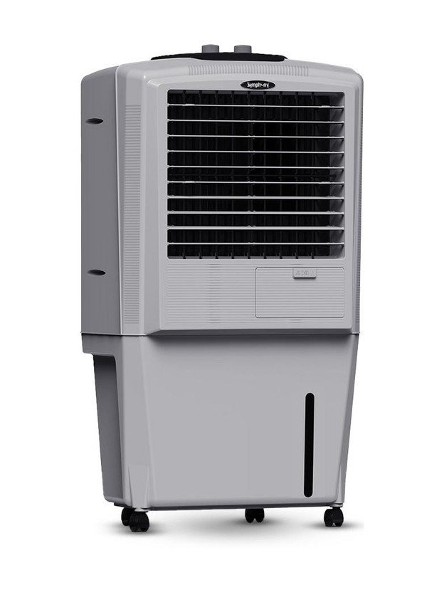Symphony 27 L Room/Personal Air Cooler Dura-Pump Technology | 3 Star Rated | CFD Technology for Uniform Cooling | Honeycomb Cooling Pad | 3-Year Warranty(Grey, Hiflo)