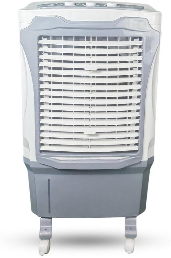 Supreme 90 L Desert Air Cooler(Light Grey, CAMEL-16 | 170 Watt | 16 Inch Blade | 4 Way Air Deflection)