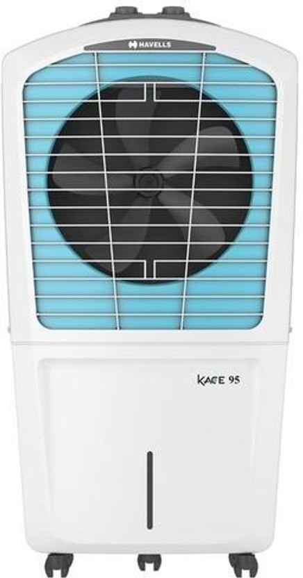 HAVELLS 95 L Desert Air Cooler(WHITE & BLUE, KACE 95)