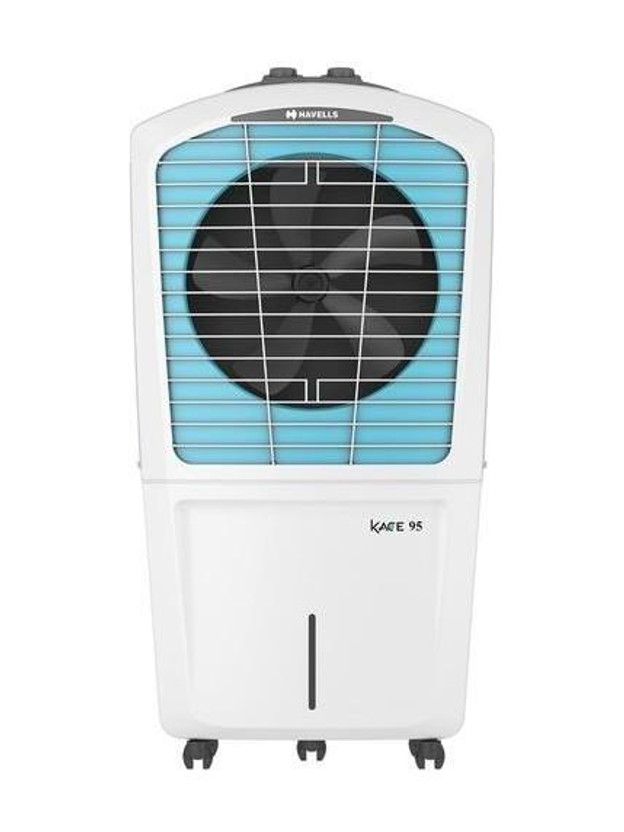 HAVELLS 95 L Desert Air Cooler(WHITE & BLUE, KACE 95)