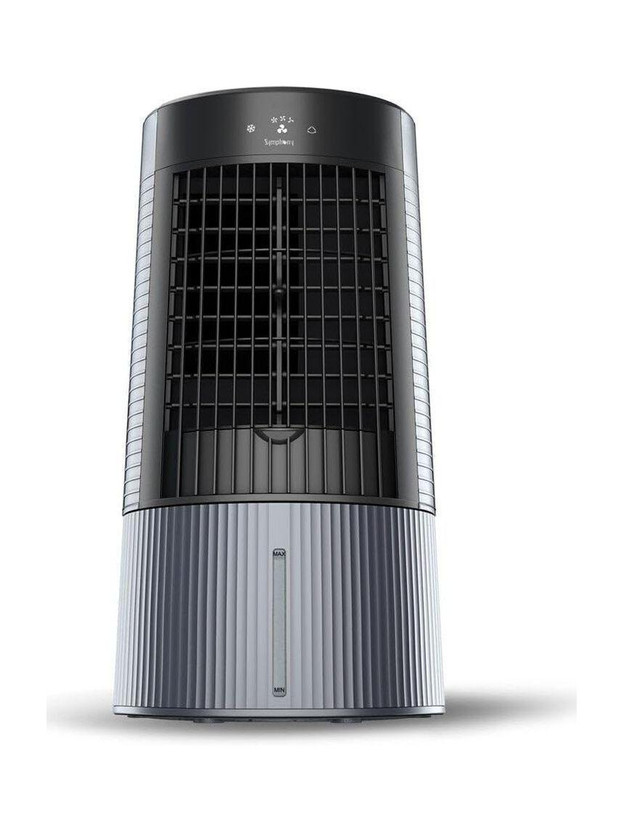 Symphony Symphony 6 L Room/Personal Air Cooler Portable Cooling�Fan�with Blower, Honeycomb Pad & Auto Rotation(Grey, Duet-i Kitchen Table Fan with Blower, Honeycomb Pad & Auto Rotation) - Flipkart Deal