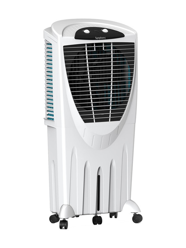 Symphony 105 L Desert Air Cooler with Powerful + Air Fan CFD Technology Inverter Compatible(White, Winter 100 XL)