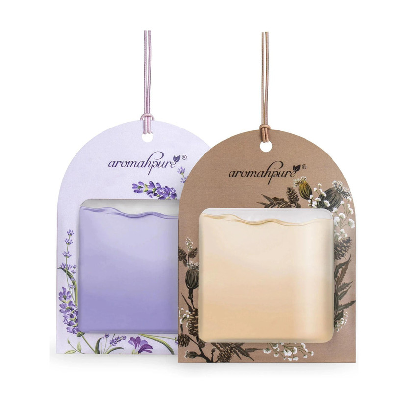 Aromahpure Lavender and Musk Car Freshener Diffuser GEL-WINK-2(2 x 7.5 ml)