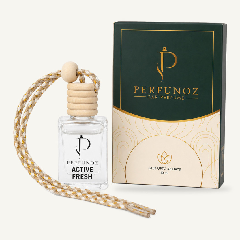 PERFUNOZ PERFUNOZ ACTIVE FRESH Diffuser Premium Hanging Car Perfume | Long-Lasting Car Freshener | Active Fresh(10 ml) - Flipkart Deal