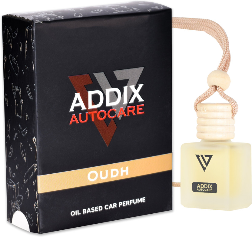 Addix Auto Care Oudh Car Freshener Diffuser Car Perfume Hanging Car Freshener Diffuser (10 ml)(10 ml)
