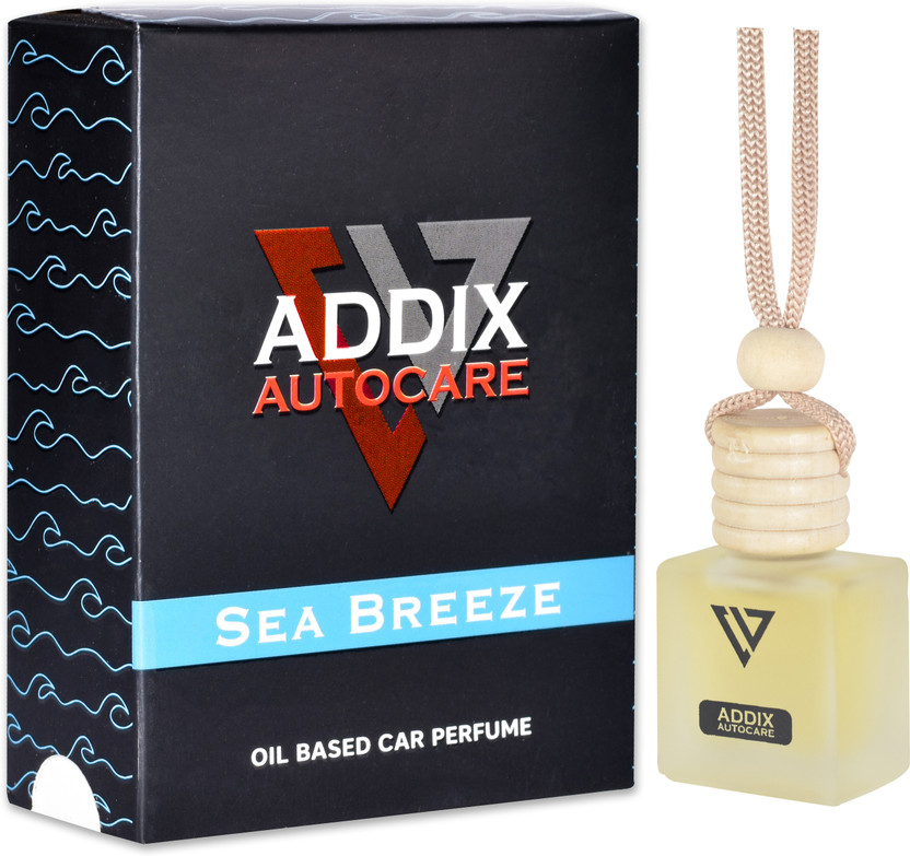 Addix Auto Care Sea Breeze Car Freshener Diffuser Car Perfume Hanging Car Freshener Diffuser (10 ml)(10 ml)