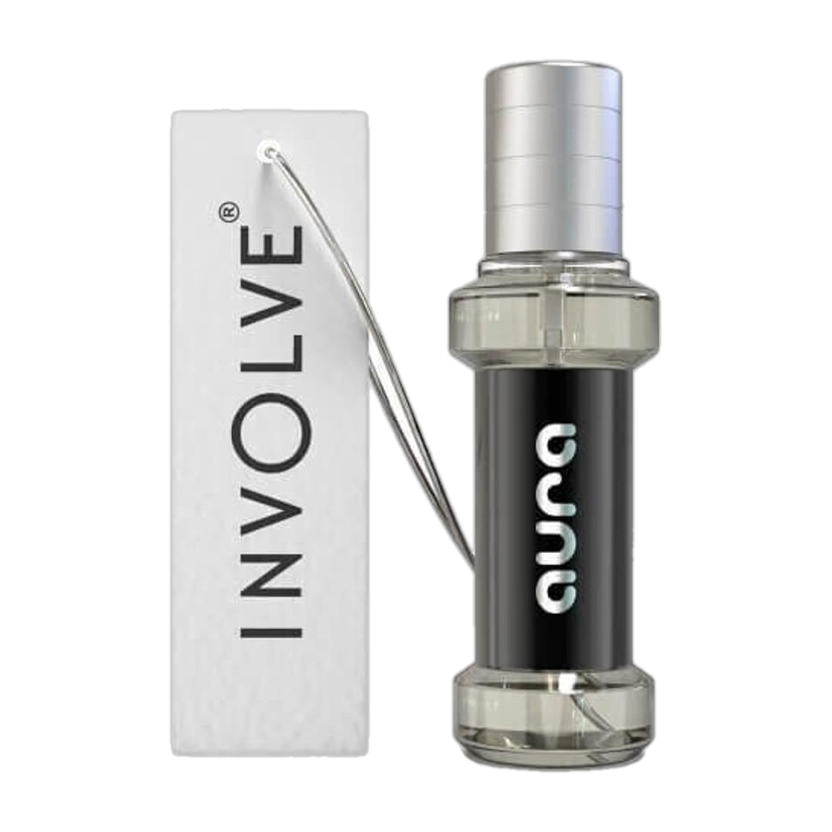 Involve your senses Elements Aura Spray Car Air Perfume | Car Freshener Spray | Fine Fragrance Car Scent Air Freshener - IELE02 | Car accessories interior | Long lasting fragrance | Car perfume(30 ml)