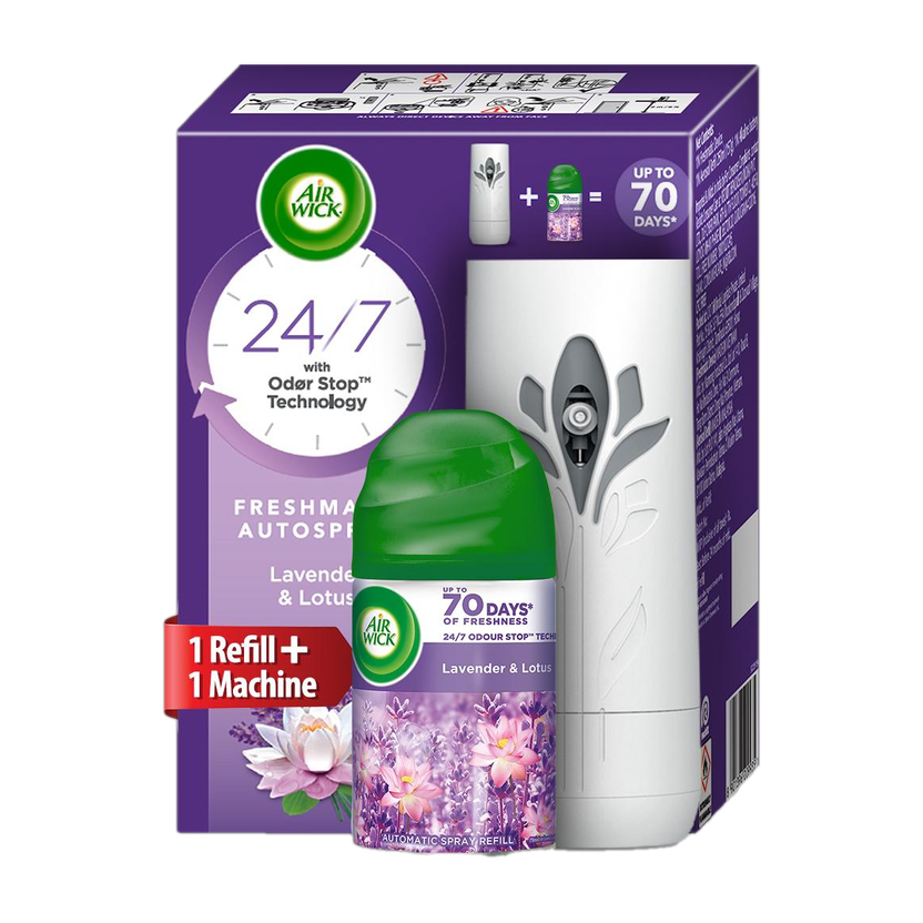 Airwick Lavender & Lotus Automatic Spray Lavender & Lotus Automatic Spray(250 ml)